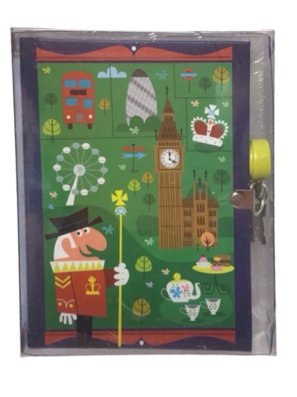 Mudpuppy “London” Locked Diary (NWT)